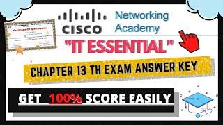 IT Essential Chapter 13 Exam Answer key | iamsaurabh9876 | Abhi_shek | Electric Abhi |