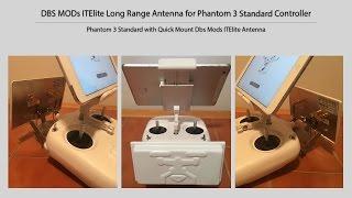 DBS MODs ITELITE Long Range Antenna for Dji Phantom 3 Standard