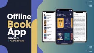 Create Book App in Android Studio | Pdf Book App in android studio | Make Book App in Android Studio