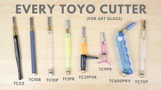 REVIEWING every TOYO art glass cutter available.