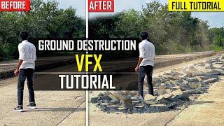 YOUR NEXT GROUND DESTRUCTION VIDEO IN BLENDER | VFX TUTORIAL | ABHISHEK PATIDAR