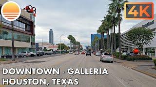 Downtown Houston to Galleria Mall in Houston, Texas! Drive with me!
