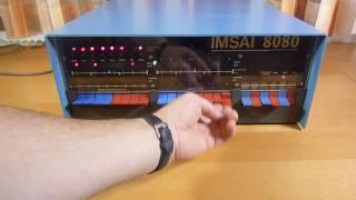 IMSAI 8080 from 1975 - one of the first personal computers