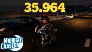 35.964 | World Record (without traffic) | City Highway Race | Midnight Chasers | February 2024