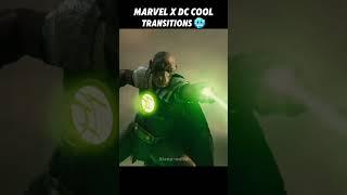 Marvel X DC cool transition  edit | #shorts