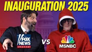 Inauguration Spin Showdown: Fox vs. MSNBC