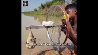 Totally Unique Fish Trap Making For Hunting Black Big Cat Fish #shorts