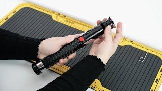 Qui Gon Jinn Lightsaber Install Disassemble Charge Tutorial | Damiensaber