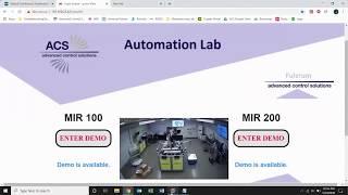 MIR (Mobile Industrial Robots) Rest API Python Scripting Webinar