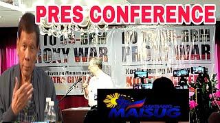 ETO NA! MAISUG PRESS CONFERENCE