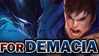 For Demacia! (Lux & Garen Story)