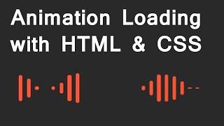 Loading Gif Animation Using Only HTML & CSS | Preloader in Website Using HTML & CSS | Love Code ️️