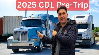 CDL class a pre- trip inspection | modernized cdl skills test | Luxury Driving Academy