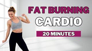 20 Min FAT BURNING CARDIO for WEIGHT LOSSKNEE FRIENDLYNO JUMPINGFULL BODY BURN