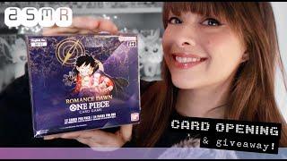 ASMR ‍️ One Piece Booster Box Opening Compilation! Whispers, Crinkles & Tapping!