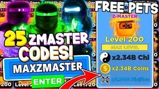 25 SECRET ELEMENT Z-MASTER PET CODES IN NINJA LEGENDS! *MAX PETS* Roblox