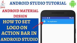 Setting Logo on ActionBar in Android Studio (2021)