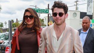 Nick Jonas and Priyanka Chopra celebrate the Hollywood Walk of Fame Star