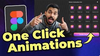 Create Figma Animations in ONE CLICK 