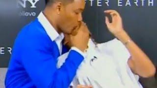 Watch: Will Smith Kisses Son Jaden in The Mouth - HipHollywood.com