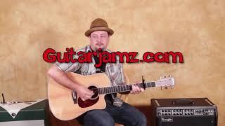 How to play along “Into the Mystic by Van Morrison” easy guitar chords -tutorial