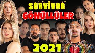 SURVİVOR 2021 GÖNÜLLÜLER TAKIMI TAM KADRO