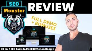 SEO Monster Review | 50-in-1 SEO Tools to Rank Any Website Higher on Google | Over $3000 BONUSES