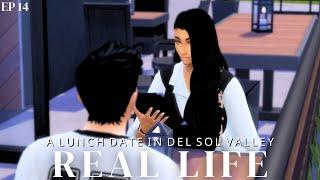 Lunch Date in Del Sol Valley | Sloan Preps for Simchella | REAL LIFE Ep 14 | #sims4