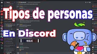 Tipos de personas en Discord | Tutoriales Elraccion