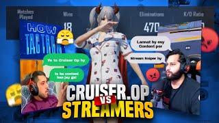 When iPad Playerz Face 10KD Conqueror Player!!Live Fight | Cruiserop |PubgMobile