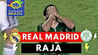 Real Madrid vs Raja Casablanca 3-2 All Goals & Highlights ( 2000 FIFA Club World Championship )