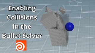 Enabling Collisions in the RBD Bullet Solver in Houdini