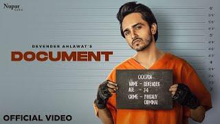 Document (Official Video) | Devender Ahlawat | New Haryanvi Songs Haryanavi 2024 | Nav Haryanvi