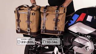 Unitgarage Canvas or waxed suede Side Pannier Scram 22L-30L (code:U201-U202)