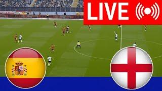  LIVE : Spain vs England | UEFA EURO 2024 | FINAL - Full Match Streaming Simulation and Recreation