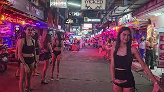 [4k]Soi 6 Pattaya  NightLife 20:00 Dec.8.2023 Friday  Weekend