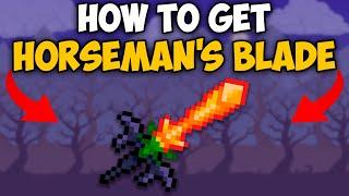 How To Get Horseman Blade in Terraria 1.4.4.9 | Terraria Horseman Blade