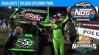 World of Outlaws NOS Energy Drink Sprint Cars | Volusia Speedway Park | Feb. 5, 2025 | HIGHLIGHTS