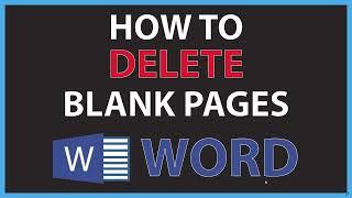 Microsoft Word: How To Delete Blank Pages In Word 365