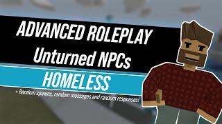 Unturned Advanced NPCs | Homeless NPCs