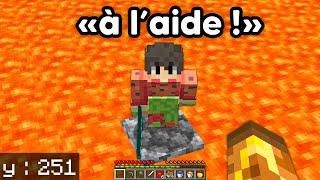 J'ai Troll ce YouTuber avec de la Lave Grimpante sur Minecraft..