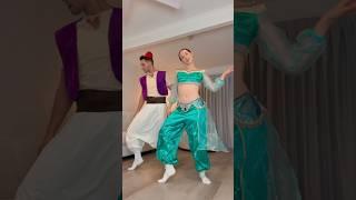 EMBRACE IT!  - #dance #trend #viral #couple #funny #aladdin #dressup #costume #shorts