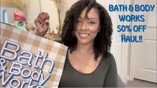 BATH & BODY WORKS 50% Halloween Haul + HUGE 75% Haul!