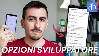 LE IMPOSTAZIONI SEGRETE DELLE OPZIONI SVILUPPATORE ANDROID!