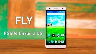Fly FS504 Cirrus 2 DS - бюджетный смартфон с хорошим оснащением - Видео демонстрация