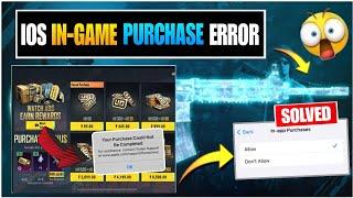 How To Fix iPhone Can't Make In-App Purchases | iphone uc purchase problem