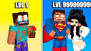 CROOK vs BOSS - Poor HEROBRINE BECAME A SUPERHERO Challenge - Animation