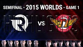 SKT vs Origen Highlights Semi Final Game 1 | S5 LoL World Championship 2015 | SKT vs OG G1