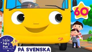 Tio Små Bussar | Little Baby Bum - Svenska | Svenska tecknade serier för barn | Barnvisor