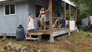 Rebuilding Off-Grid Cabin At Abandoned Homestead